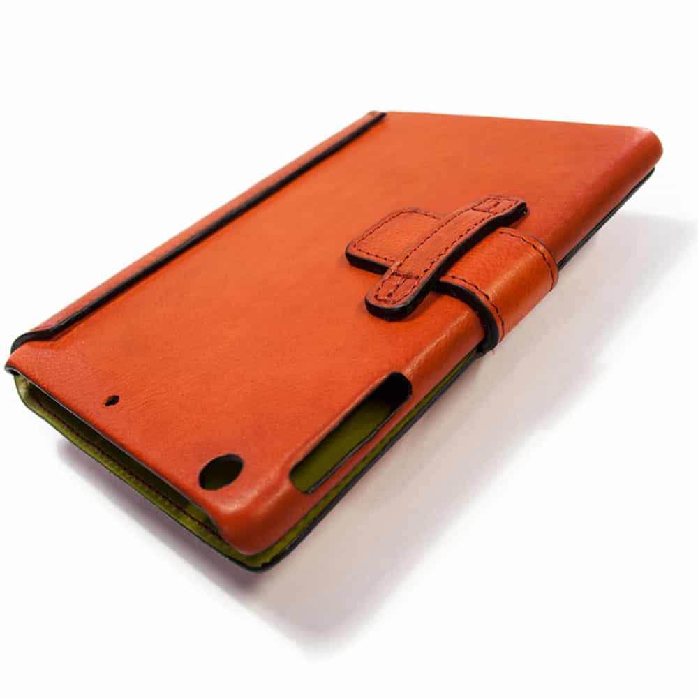 Housse en cuir iPad Mini 6 5 4 couleurs personnalisées tannées à